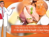 Gợi ý thực đơn cho người suy thận và tiểu đường